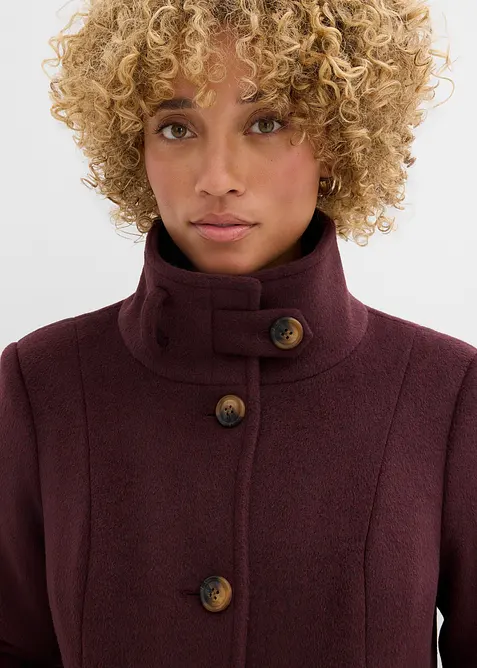 Lange winterjas in layerlook, bonprix