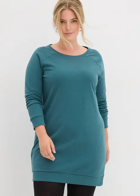 Sweatjurk van zacht frotté, bonprix