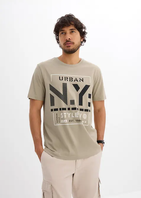 T-shirt van biologisch katoen, bonprix