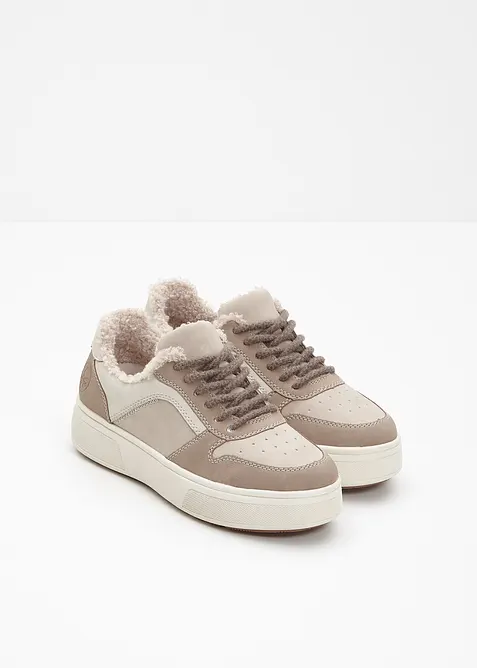 Gevoerde plateau sneakers van Rieker, Rieker