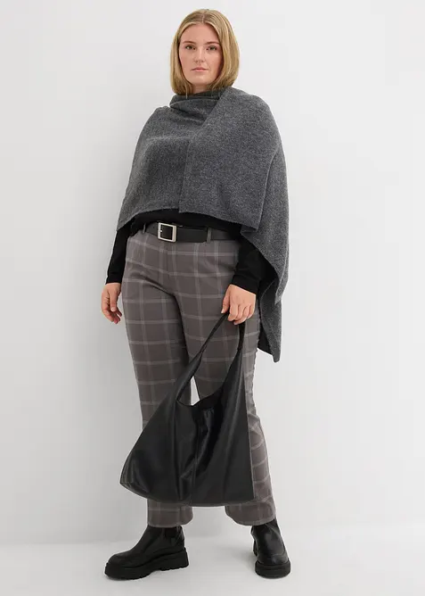 Geruite chino broek, bonprix