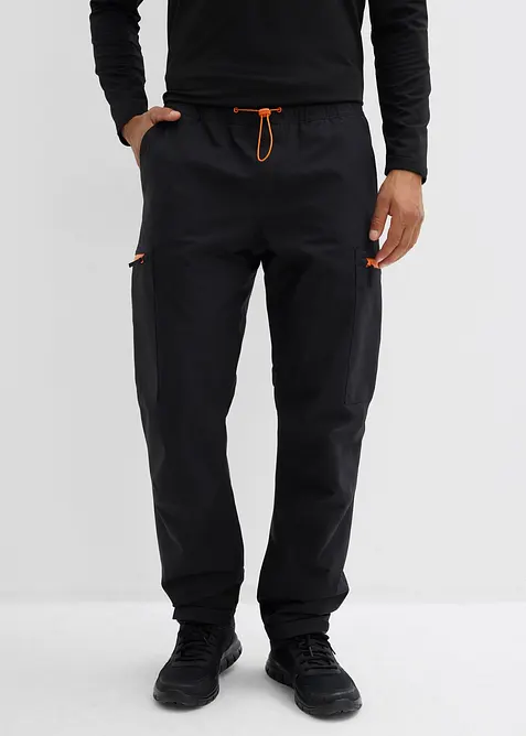 Waterdichte outdoor cargo broek met warme voering, relaxed fit, bonprix