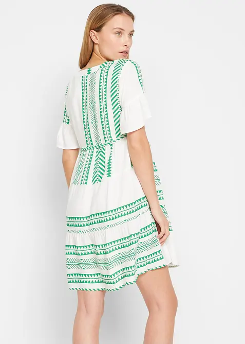 Zwangerschapsjurk / voedingsjurk van viscose, bonprix