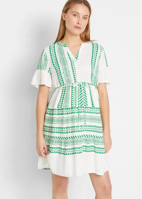 Zwangerschapsjurk / voedingsjurk van viscose, bonprix