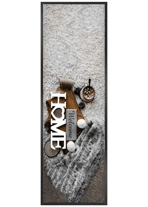 Deurmat met winterse print, bonprix