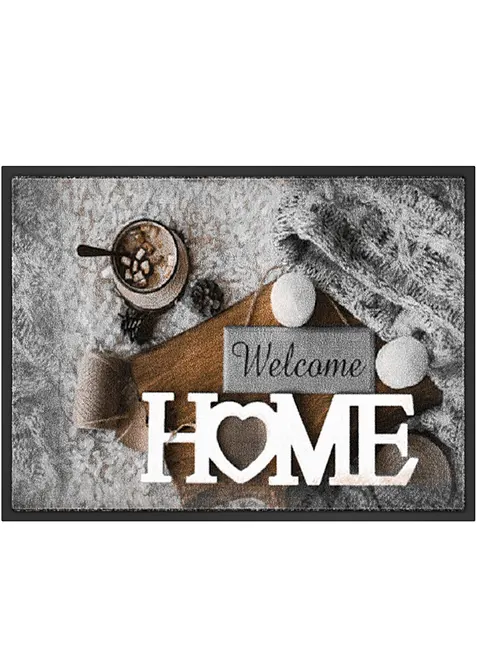 Deurmat met winterse print, bonprix