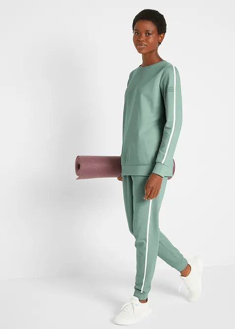 Joggingpak van katoen (2-dlg. set), bonprix