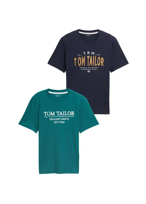 Tom Tailor T-shirt (set van 2), Tom Tailor