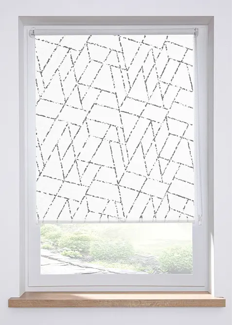 Rolgordijn met grafische print, bonprix