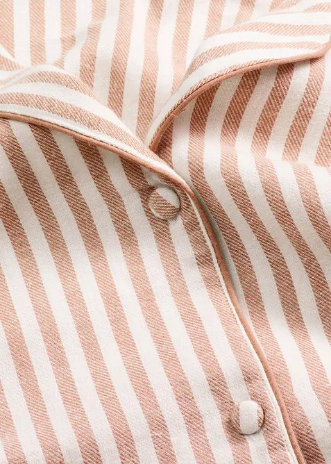 Geweven pyjama van flanel met cadeautasje (3-dlg. set), bonprix