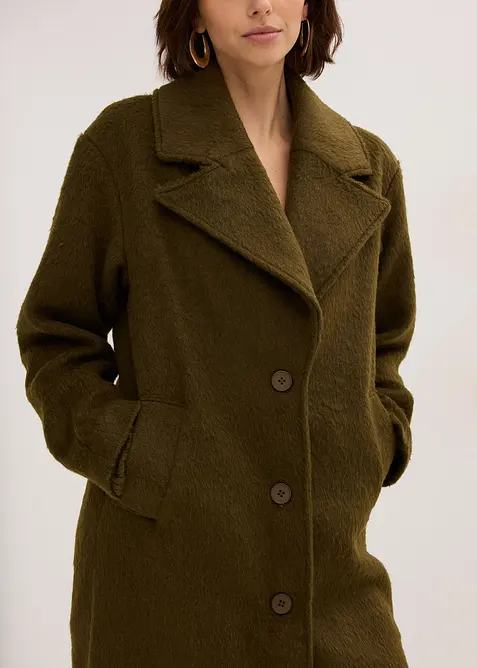 Oversized jas met knoopsluiting, bonprix