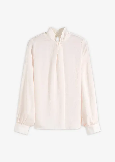 Blouse van soepelvallend satijn, bonprix