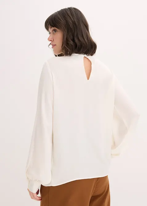 Blouse van soepelvallend satijn, bonprix