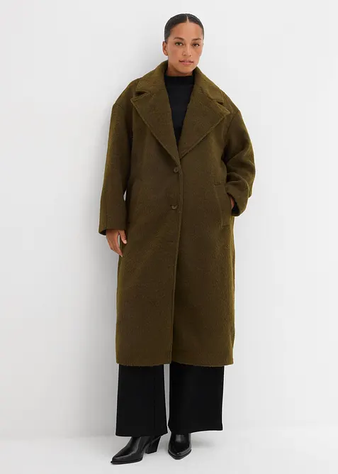 Oversized jas met knoopsluiting, bonprix