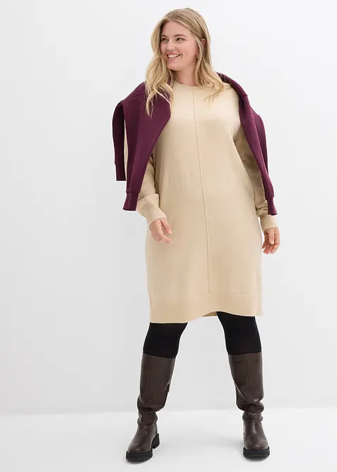 Gebreide jurk, bonprix