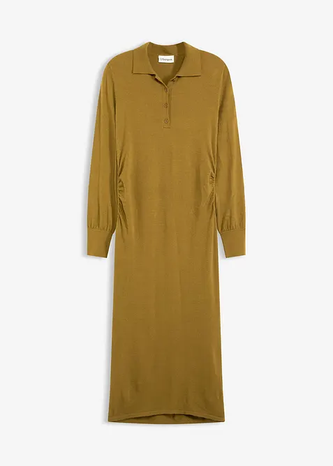 Gebreide jurk in een zachte viscosemix, bonprix