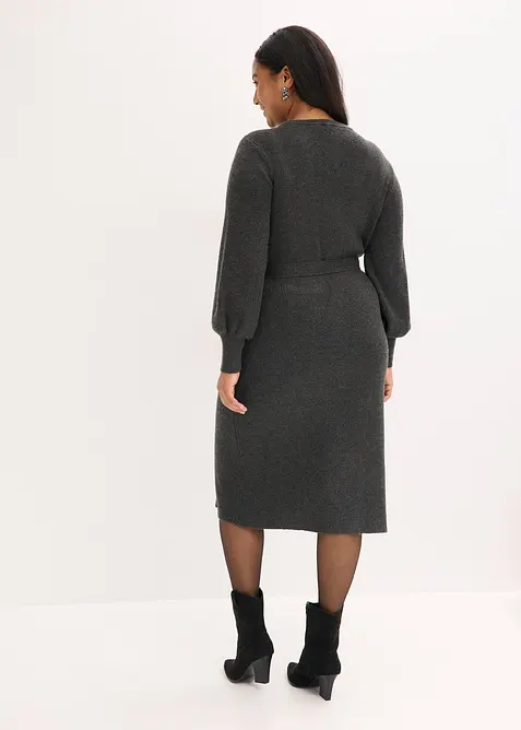 Gebreide jurk van soepele viscose, bonprix