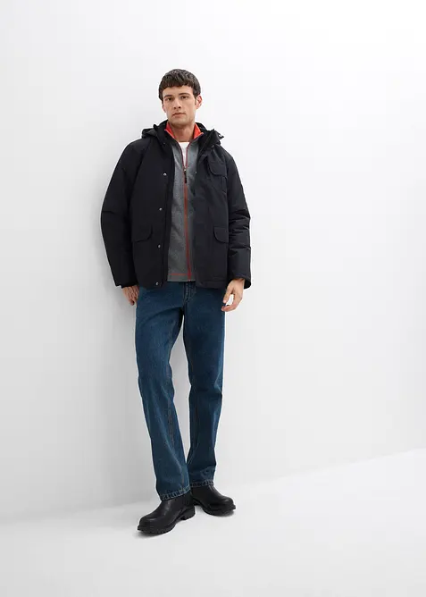 3-in-1 winterparka met uitneembare fleece binnenjas, bonprix
