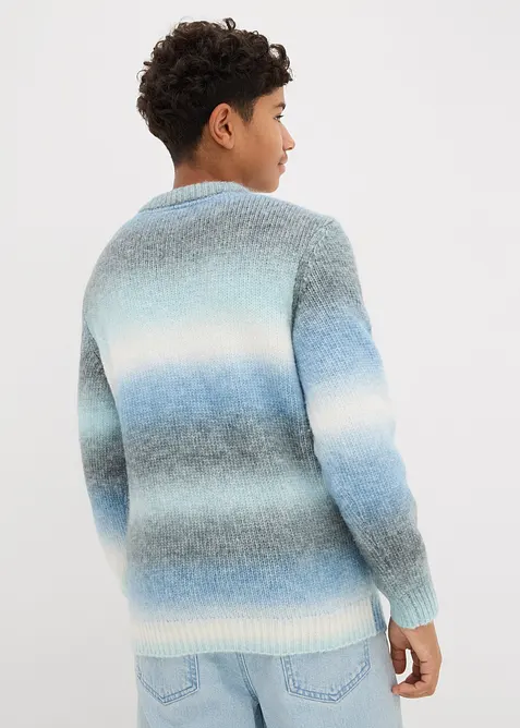 Grof gebreide trui met kleurverloop, bonprix