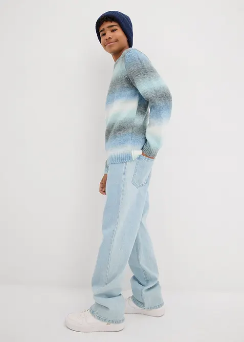 Grof gebreide trui met kleurverloop, bonprix
