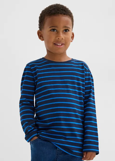 Longsleeve met biologisch katoen (set van 3), bonprix