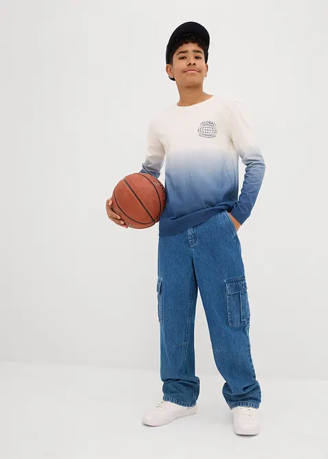 Longsleeve van biologisch katoen, bonprix