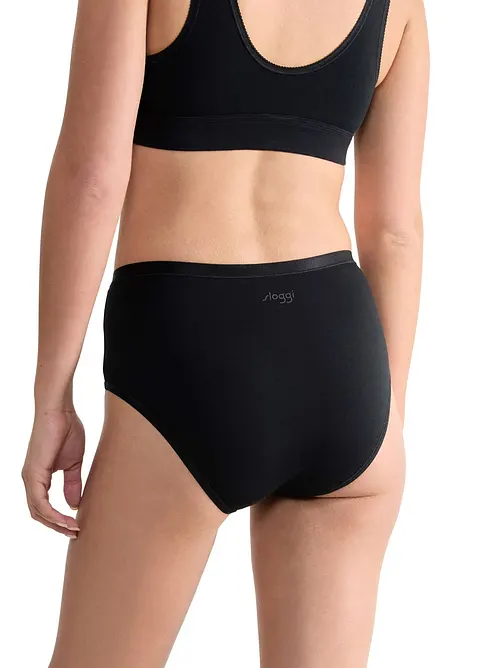 GO Daily Cotton midislip (set van 3), Sloggi