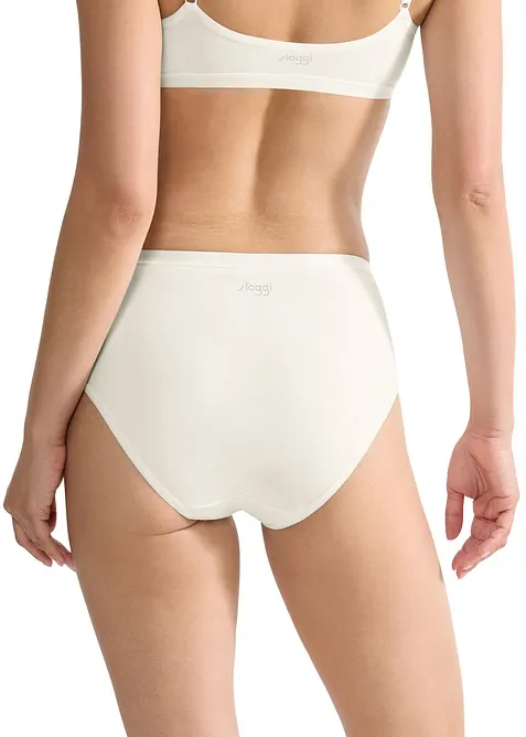 GO Daily Cotton midislips (set van 3), Sloggi