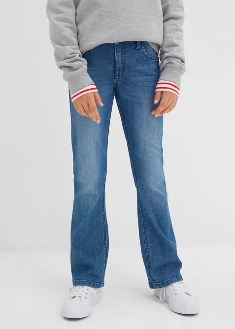 Bootcut jeans, low waist, bonprix
