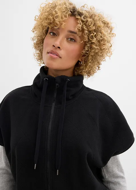 Fleece vest van gerecycled polyester, bonprix