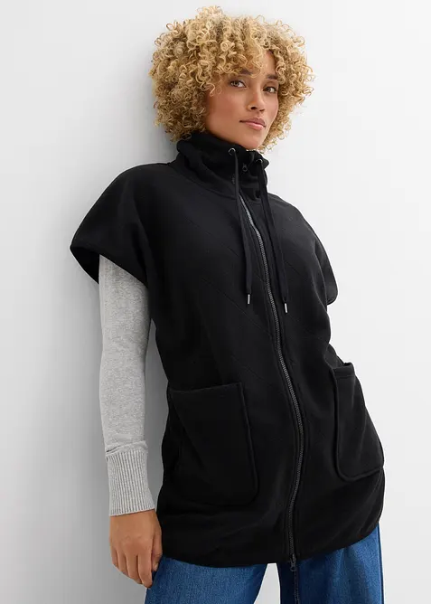 Fleece vest van gerecycled polyester, bonprix