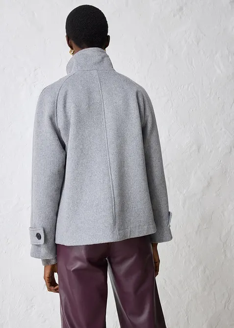 Jas met wol, bonprix