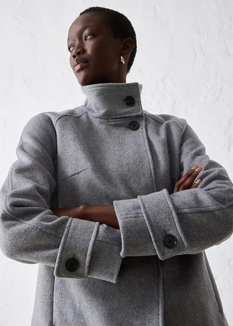 Jas met wol, bonprix