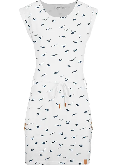 Shirtjurk met vleugelmouwen en print, bonprix