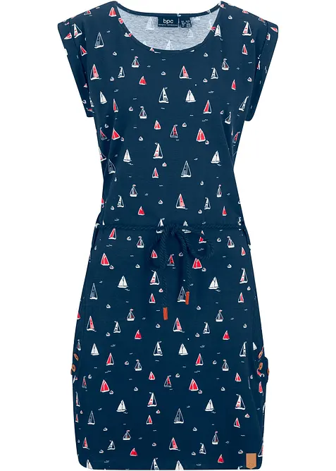 Shirtjurk met vleugelmouwen en print, bonprix