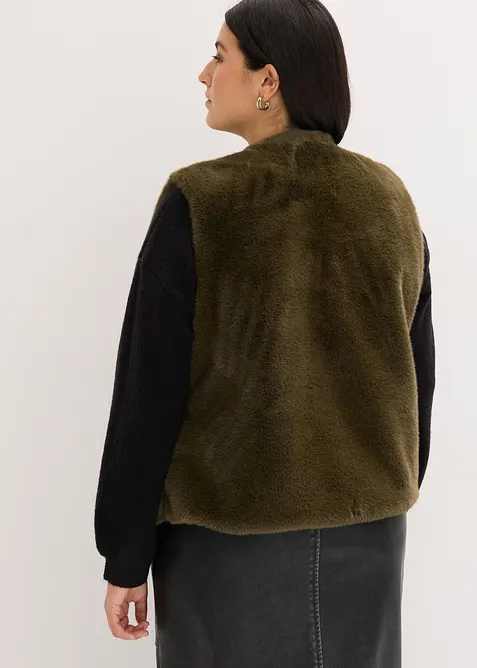 Gilet van imitatiebont, bonprix