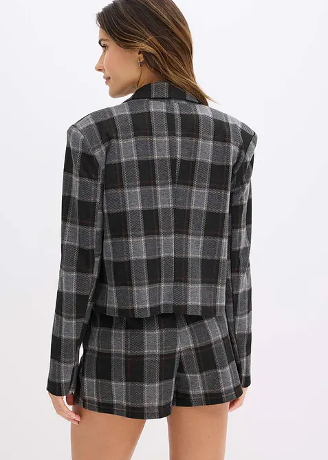 Korte blazer met sierknop, bonprix