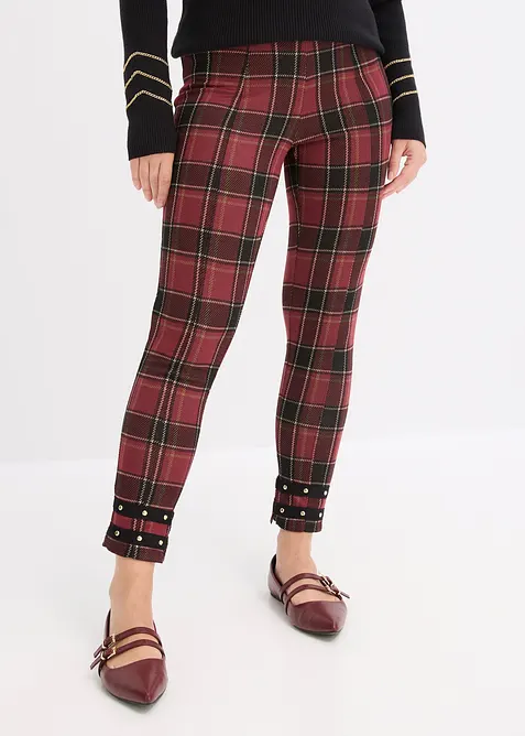 Jeggings met gouden studs, bonprix