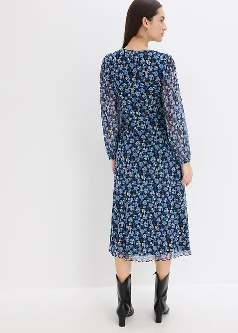 Midi jurk van mesh, bonprix