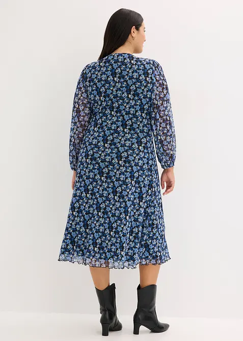 Midi jurk van mesh, bonprix