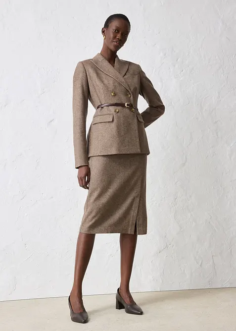 Blazer met wol, bonprix