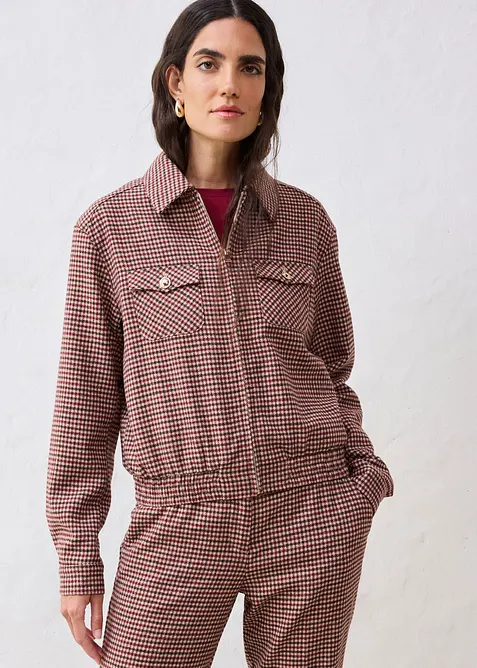 Bomber van een zachte wolmix, bonprix