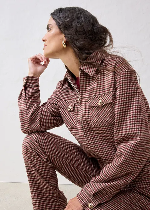 Bomber van een zachte wolmix, bonprix