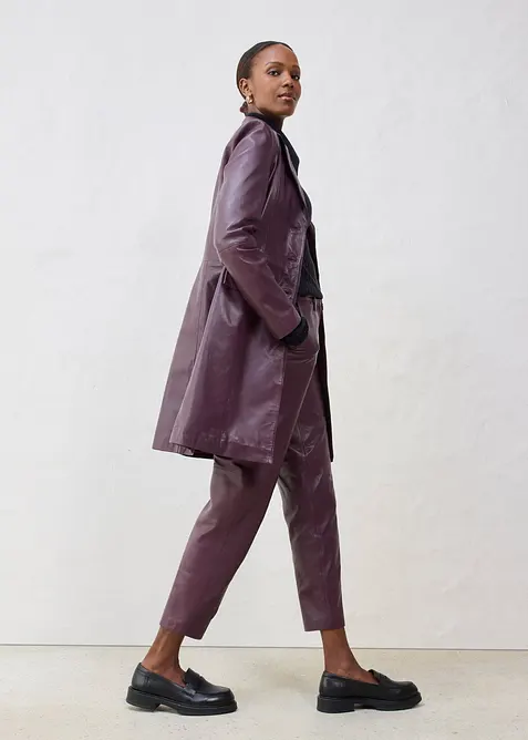 Korte jas van lamsnappa, bonprix