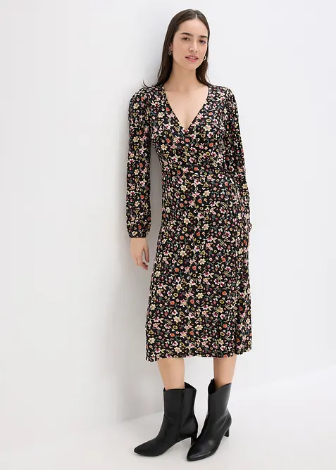 Jersey jurk van een viscosemix, bonprix