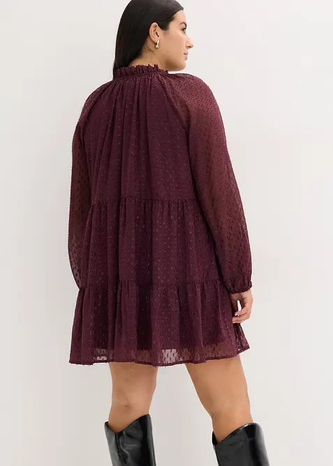 Tuniekjurk met glittereffect, bonprix