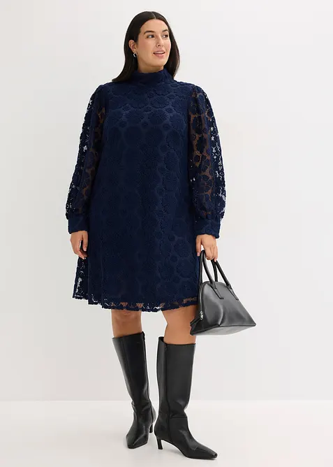 Kanten mini jurk, bonprix