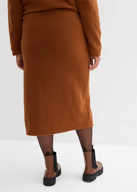 Midirok van polar fleece, bonprix