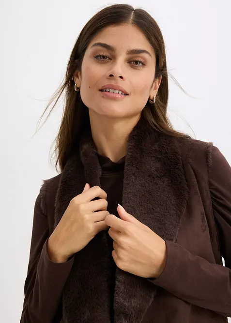 Gilet van imitatiebont, bonprix