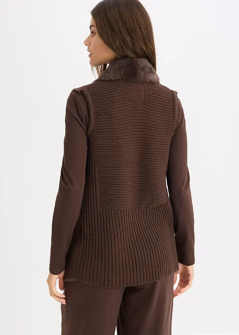 Gilet van imitatiebont, bonprix